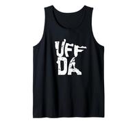 UFF DA Minnesota Swedish Saying Funny Minnesotan Meme Tank Top