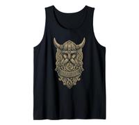 Uff Da Norwegian Quote for Beard Man Scandinavian Viking Tank Top