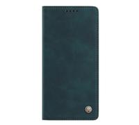 Ufgoszvp Candy Wallet Case for ZTE Blade V70 Vita, Vintage PU Leather Shockproof Phone Case with Card Slots Kickstand inner Magnetic Flip Folio Cover for ZTE Blade V70 Vita,dark green