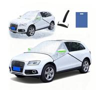 Ufgwhirl Car Window Screen Cover for Nissan Titan II XD King Cab 2015- Pick-up, Winter Frost & Ice Snow Protection, anti-aging Blocks UV Rays for Summer