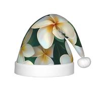 UFhgjjb Beautiful flower scene Print Christmas Hat for Kids â€“ Holiday Headwear for Christmas, New Year, Party Favors â€“ Unisex Warm Cap