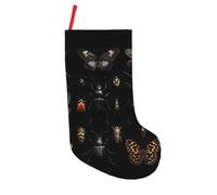 UFhgjjb Butterfly specimens Print 18in Christmas Stockings – Holiday Hanging Ornament for Fireplace, Home Decor – Festive Candy Bag