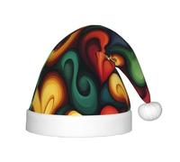 UFhgjjb Love flows again Print Christmas Hat for Kids â€“ Holiday Headwear for Christmas, New Year, Party Favors â€“ Unisex Warm Cap