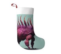 UFhgjjb Pure background monster Print Christmas Stocking – Large Personalized Holiday Decor, Xmas Tree Home Decoration