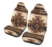 UFhgjjb Universal Native American Painting Print Car Seat Covers for Women & Men - Front Seat Protectors, Fit for Car, SUV, Sedan, Truck