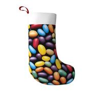 UFhgjjb Various beans Print Christmas Stocking – Large Personalized Holiday Decor, Xmas Tree Home Decoration