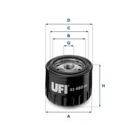 UFI 23.460.00 Oil Filter