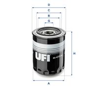 UFI 23.472.00 Oil filter