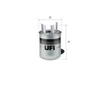 UFI 24.095.06 Fuel Filter