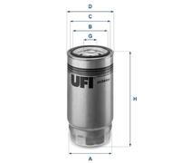 UFI 24.344.00 Fuel Filter