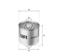 UFI Fuel Filter 24.360.00