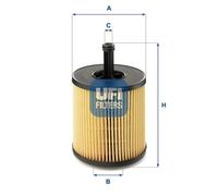 UFI 25.197.00 Oil filter