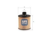 UFI 25.284.00 Oil Filter