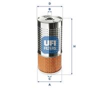 UFI 25.499.00 Oil Filter