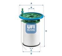 Ufi Filters 26.053.00 Fuel Filter