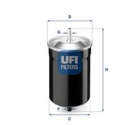 UFI 31.500.00 Fuel Filter