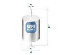 UFI 53.213.00 Pollen filter