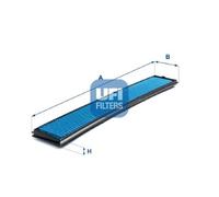 UFI 34.121.00 Argentium Cabin Filter