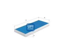 UFI 34.156.00 Argentium Cabin Filter