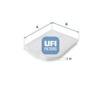 UFI 54.121.00 Pollen filter