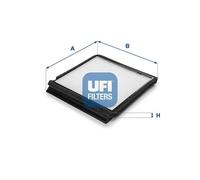 UFI 54.124.00 Pollen filter