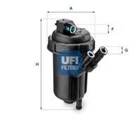UFI 55.116.00 Fuel Filter