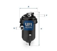 UFI 55.143.00 Fuel Filter