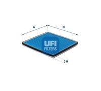 UFI 34.235.00 Argentium Cabin Filter