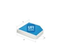 UFI Cabin Pollen Air Filter Antibacterial Action Fits Mercedes-Benz 34.390.00