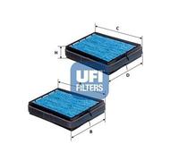 UFI 34.130.00 Pollen filter