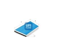 UFI 34.131.00 Argentium Cabin Filter