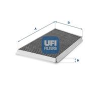 UFI Filters, Cabin Air Filter 54.131.00 | Replacement Filter, Suitable for Cars, Applicable to Various Models of Mercedes Benz
