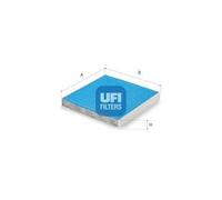 Cabin filter Filter Insert 34.122.00 UFI