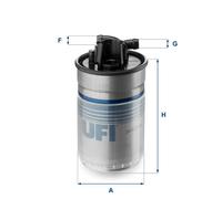 UFI 24.424.00 Fuel Filter