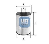 UFI 26.037.00 Fuel Filter