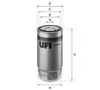 UFI 25.154.00 Oil filter