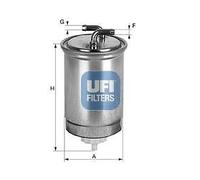 UFI 24.435.00 Fuel filter