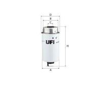 UFI 25.548.00 Oil filter