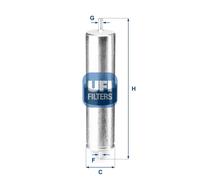 Fuel filter Filter Insert 31.838.00 UFI for MINI MINI
