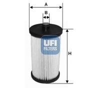UFI 26.057.00 Fuel Filter