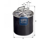 UFI Fuel Filter Insert Fits Mitsubishi Grandis Lancer Outlander 24.126.00