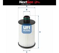 UFI FILTERS 25.088.00 Spin-On Oil Filter