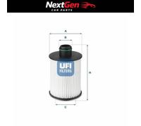 UFI Oil Filter 25.093.00