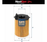 UFI OIL FILTER 25.128.00