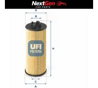 UFI 25.185.00 Oil filter