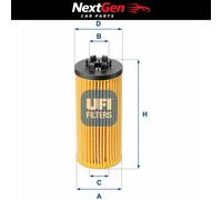 UFI OIL FILTER 25.211.00