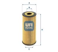 UFI 25.198.00 Oil filter