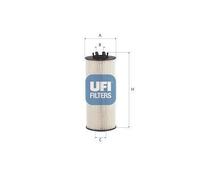 UFI 25.282.00 Oil Filter
