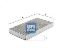 UFI 54.107.00 Pollen filter