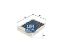 UFI Filters, Cabin Air Filter 54.265.00
